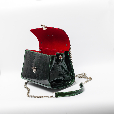 Poseta  piele naturala'' Ever green'' [2]