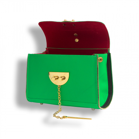 Poseta dama ''Green neon'' [4]