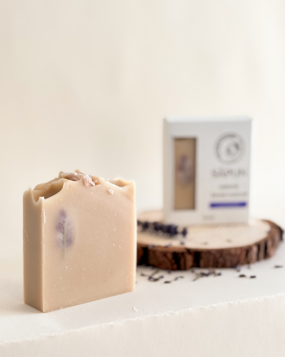 Săpun artizanal cu ulei esențial de lavandă | Handmade cu ingrediente naturale [2]