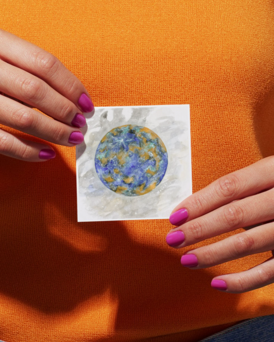 Sticker - 5x5 cm - Planete [2]