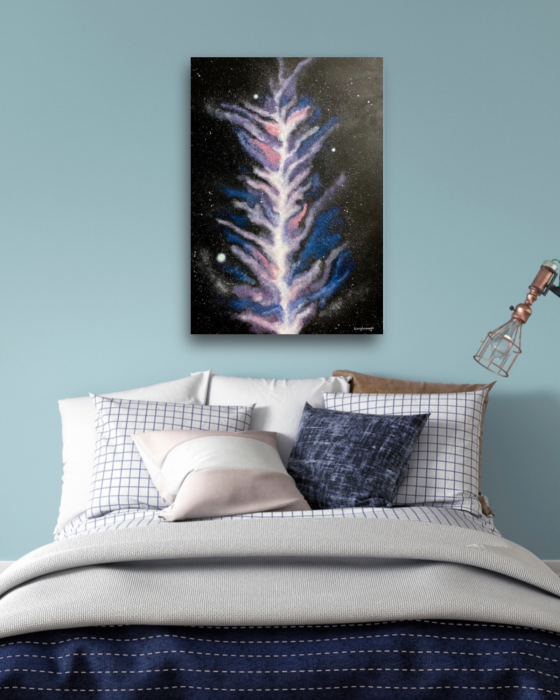 Tablou O Nebuloasă - Artă Cosmică Handmade [2]