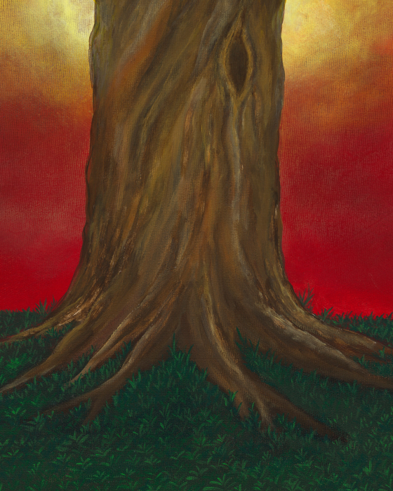 pictura-originala-panza-the-wise-cosmic-oak-70x80cm [6]