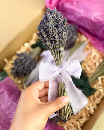Textile cu lavandă - Buchețel Lavandă Uscată – Lavandula Angustifolia, natural, handmade