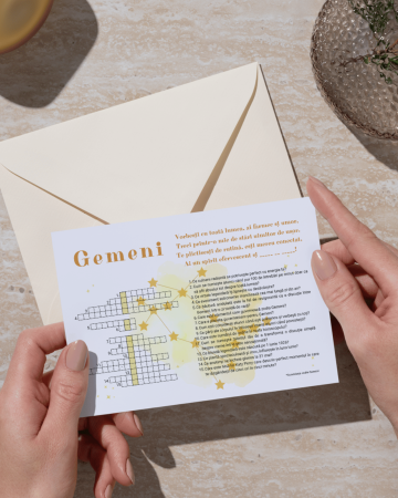 Felicitări - Felicitare tip rebus - Zodiac