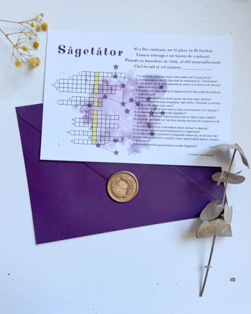 Papetărie - Felicitare tip rebus - Zodiac