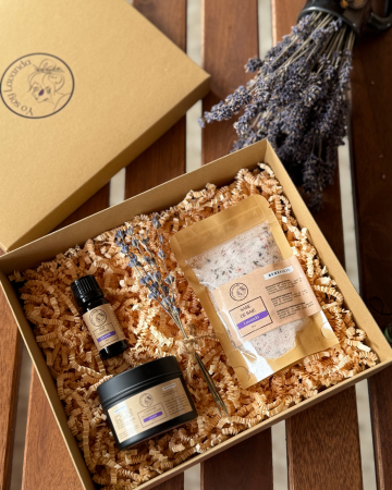 Pachete cadou - Pachet Cadou Slow down with Lavanda – Îngrijire Naturală și Elegantă