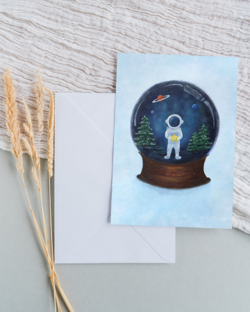 Printuri de artă - Print Artă 13x18 cm – Magia din Globul de Cristal