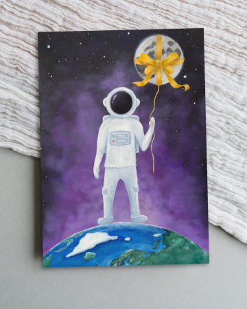 Printuri de artă - Print artă A4 cu Ramă – Magia din Globul de Cristal