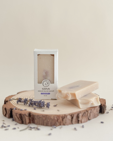 Produse speciale - Săpun artizanal cu ulei esențial de lavandă | Handmade cu ingrediente naturale