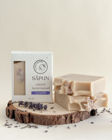 Produse speciale - Săpun artizanal cu ulei esențial de lavandă | Handmade cu ingrediente naturale