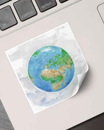 Stickere - Sticker - 5x5 cm - Planete