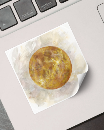 Stickere - Sticker - 5x5 cm - Planete