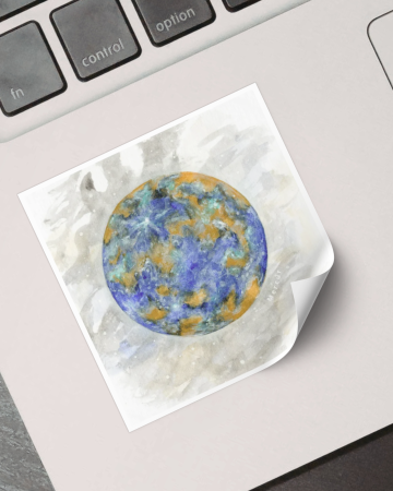 Stickere - Sticker - 5x5 cm - Planete