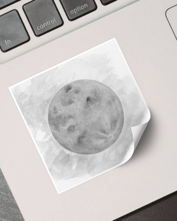 Stickere - Sticker - 5x5 cm - Planete