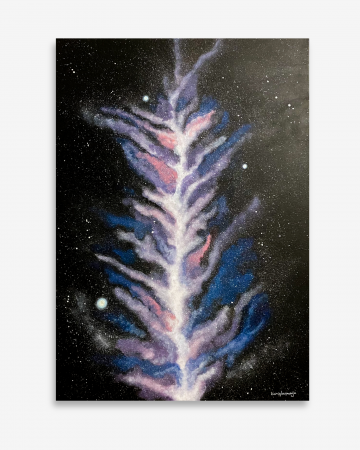 Produse - Tablou O Nebuloasă - Artă Cosmică Handmade