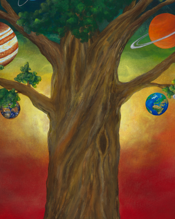 pictura-originala-panza-the-wise-cosmic-oak-70x80cm [4]