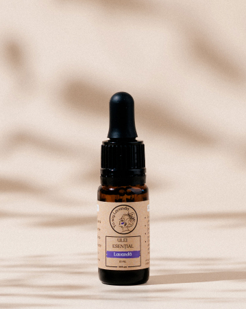 Ulei esential de lavanda - Ulei esențial de lavandă cu pipetă, recipient sticlă, 10 ml