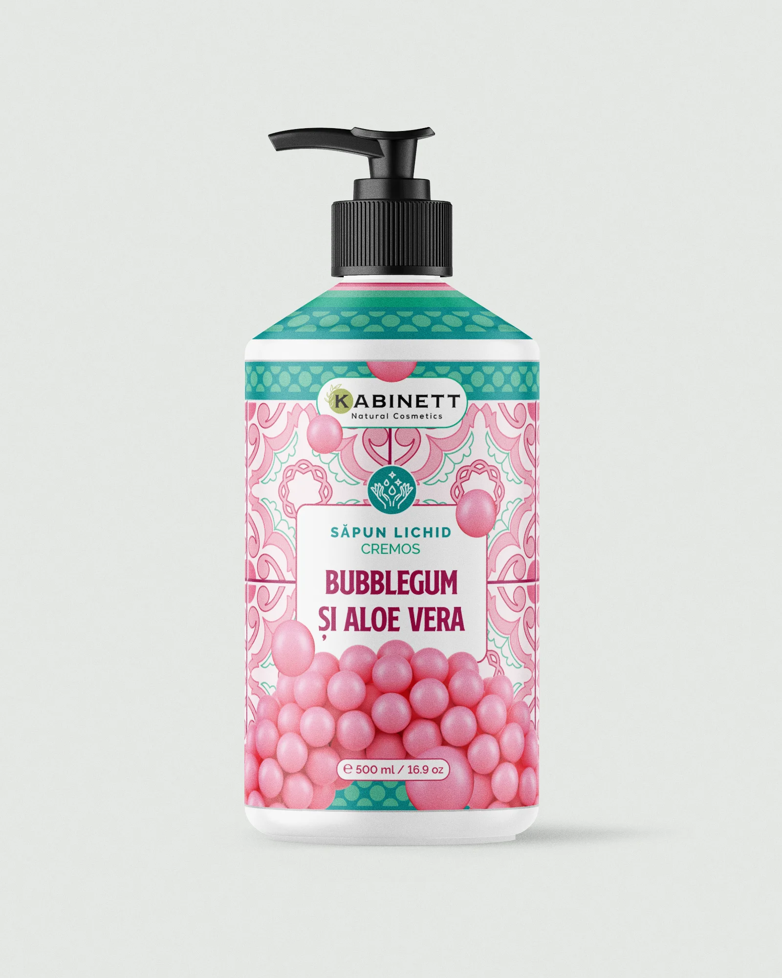 Săpun lichid - Săpun lichid cremos cu bubblegum și aloe vera