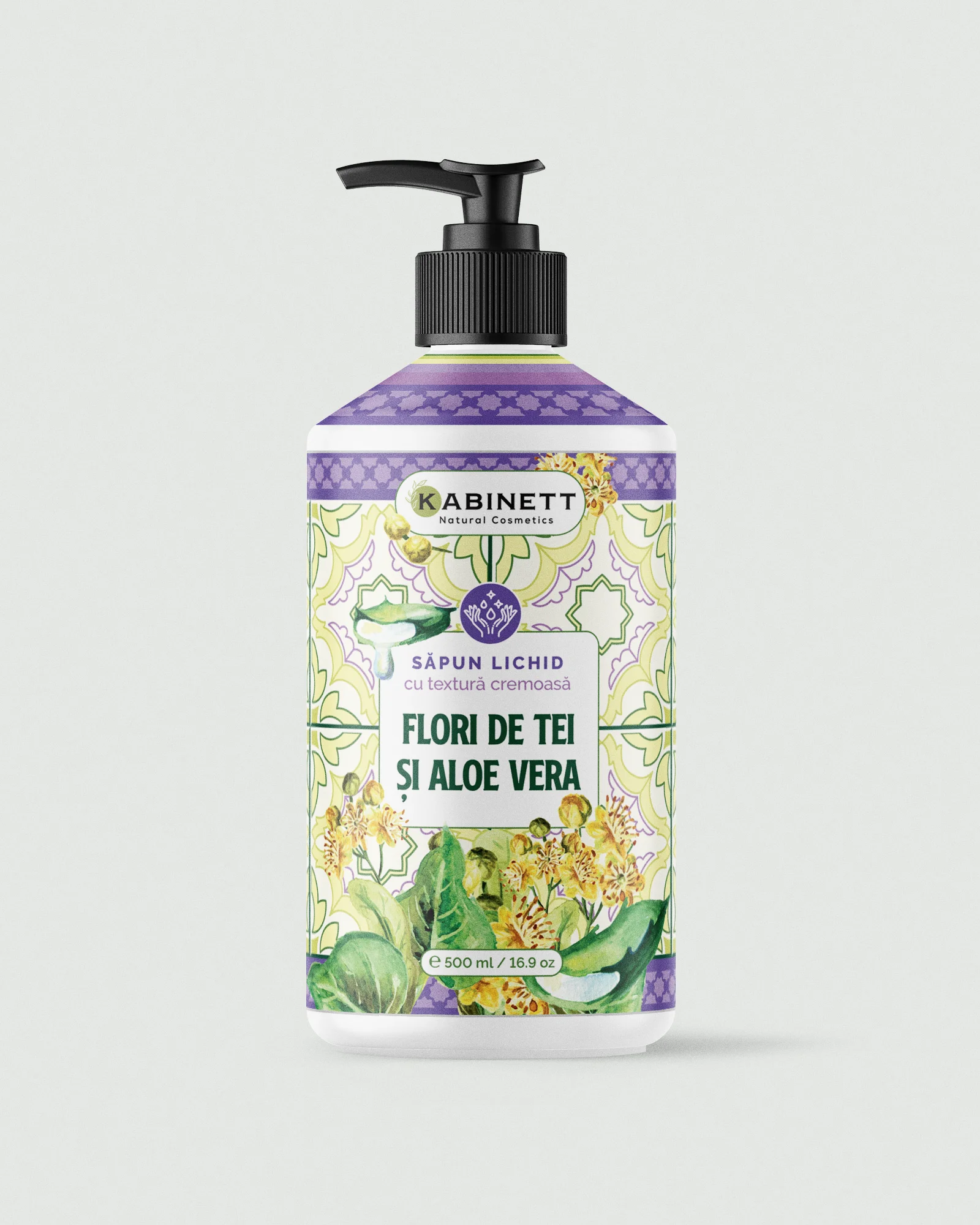 Săpun lichid - Săpun lichid cremos cu flori de tei și aloe vera