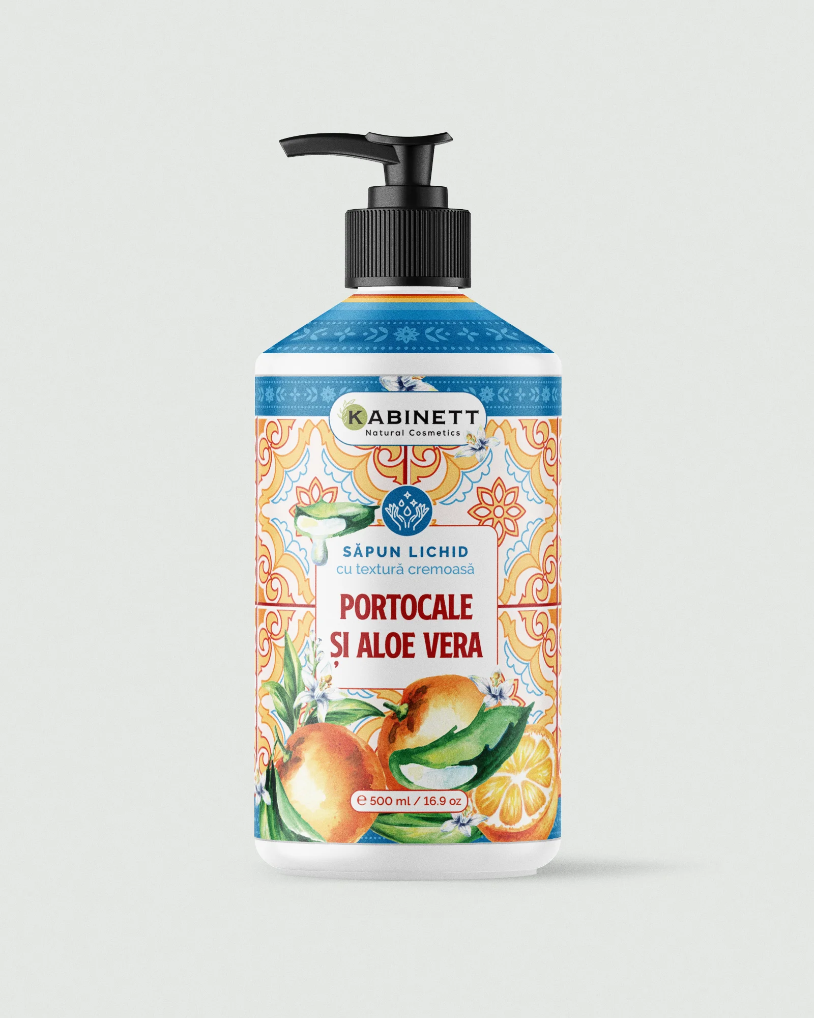 Săpun lichid - Săpun lichid cremos cu portocale și aloe vera