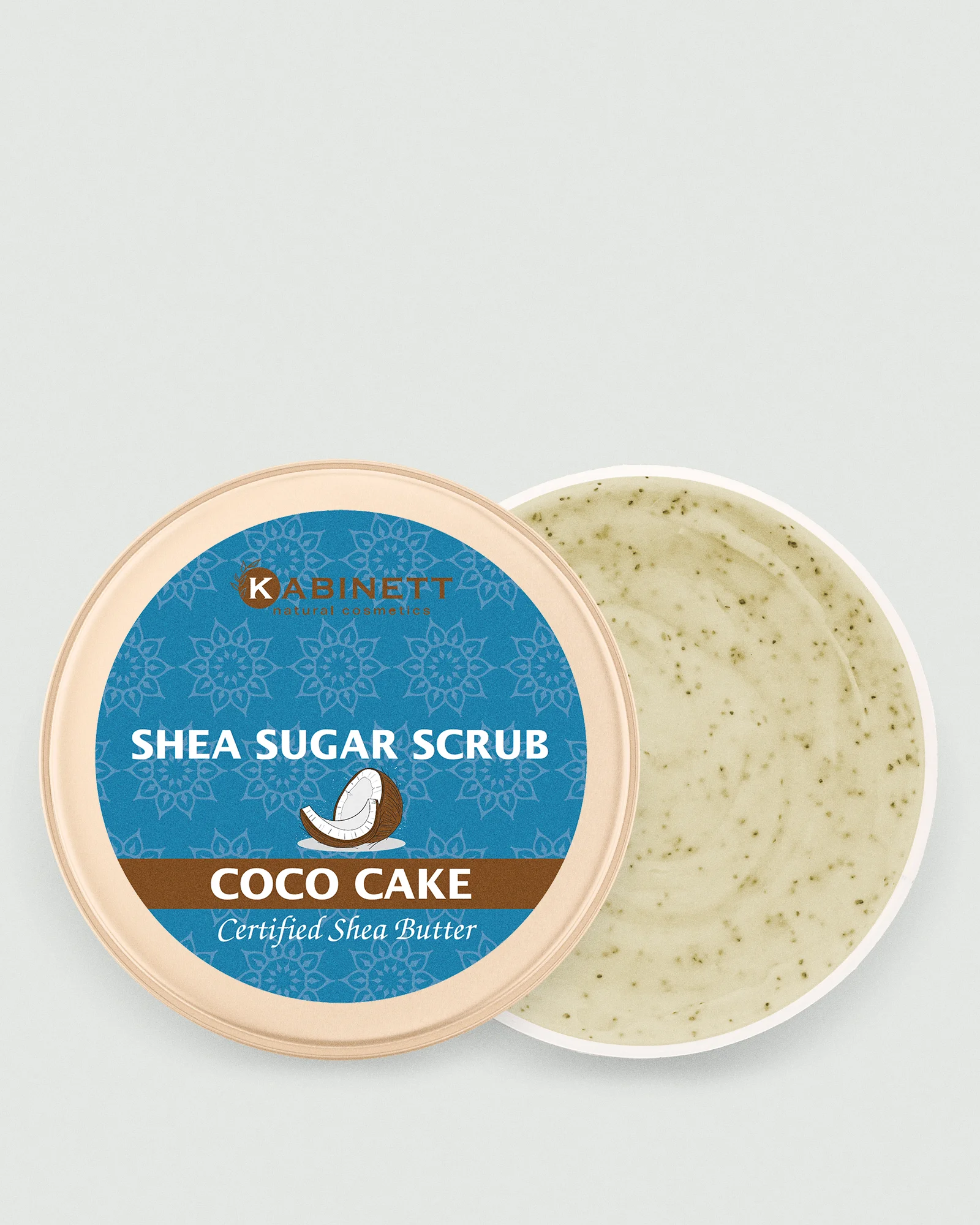 Scrub de corp - Scrub de corp Coco Cake cu unt de shea