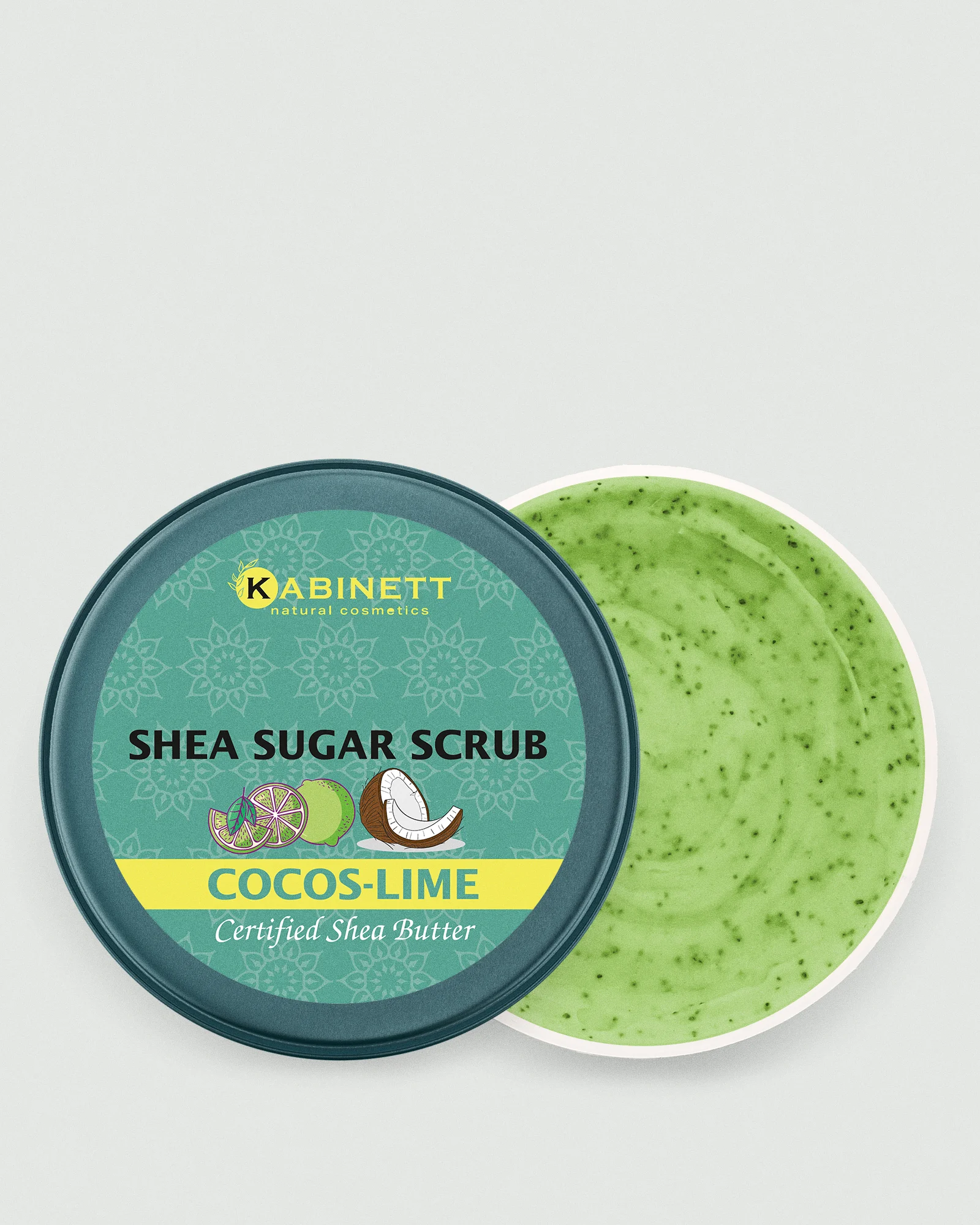 Scrub de corp - Scrub de corp Cocos-Lime cu unt de shea