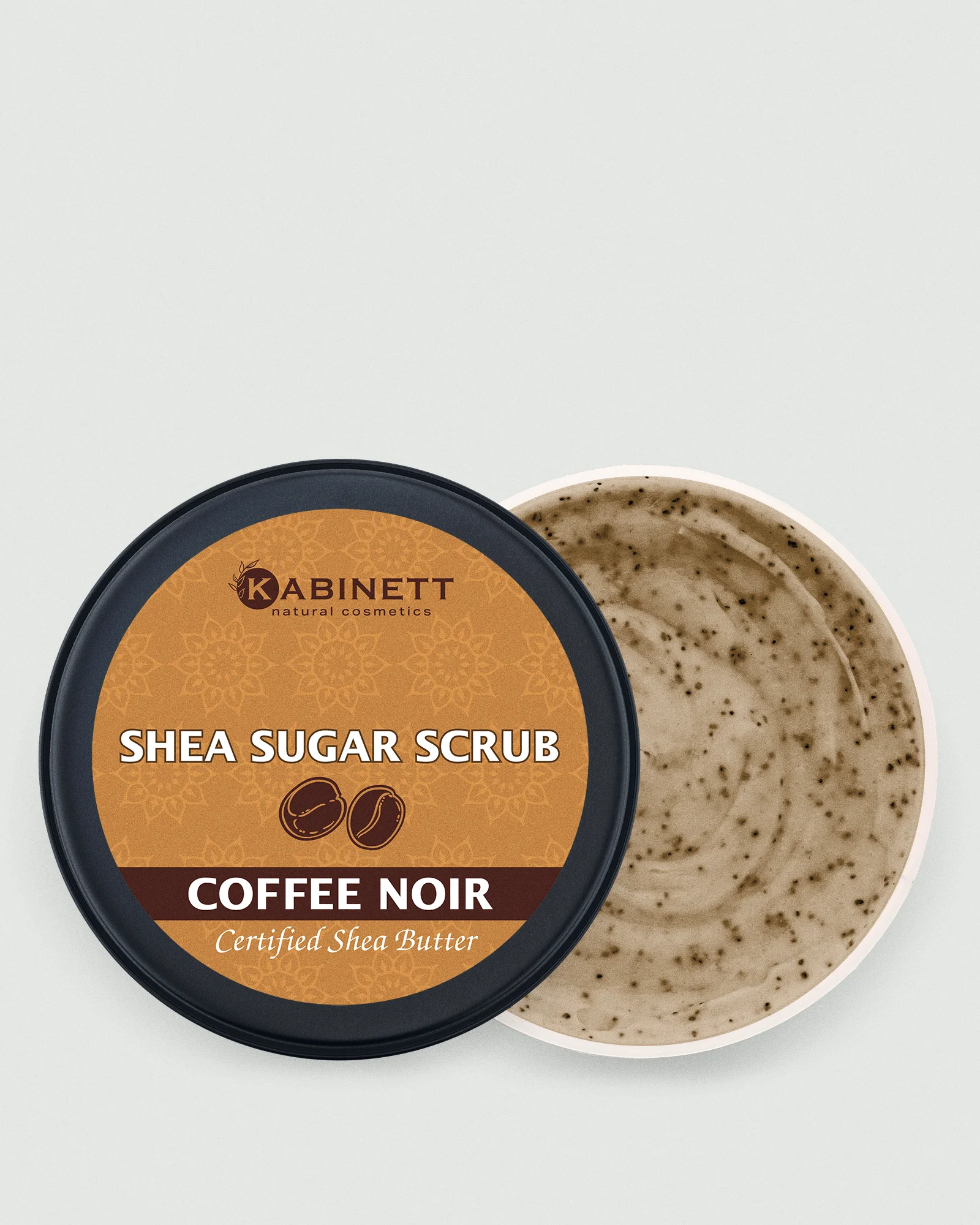 Scrub de corp - Scrub de corp Coffee Noir cu unt de shea