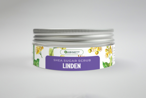 Scrub de corp - Scrub  de corp  Flori de Tei cu unt de shea