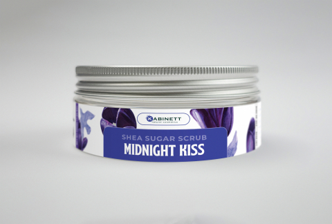 Scrub de corp Midnight Kiss cu unt de shea