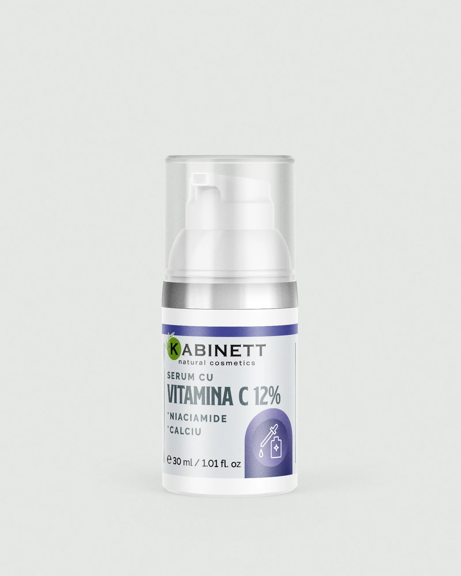 Ser pentru față - Ser cu 12% Vitamina C, Calciu și Niacinamide