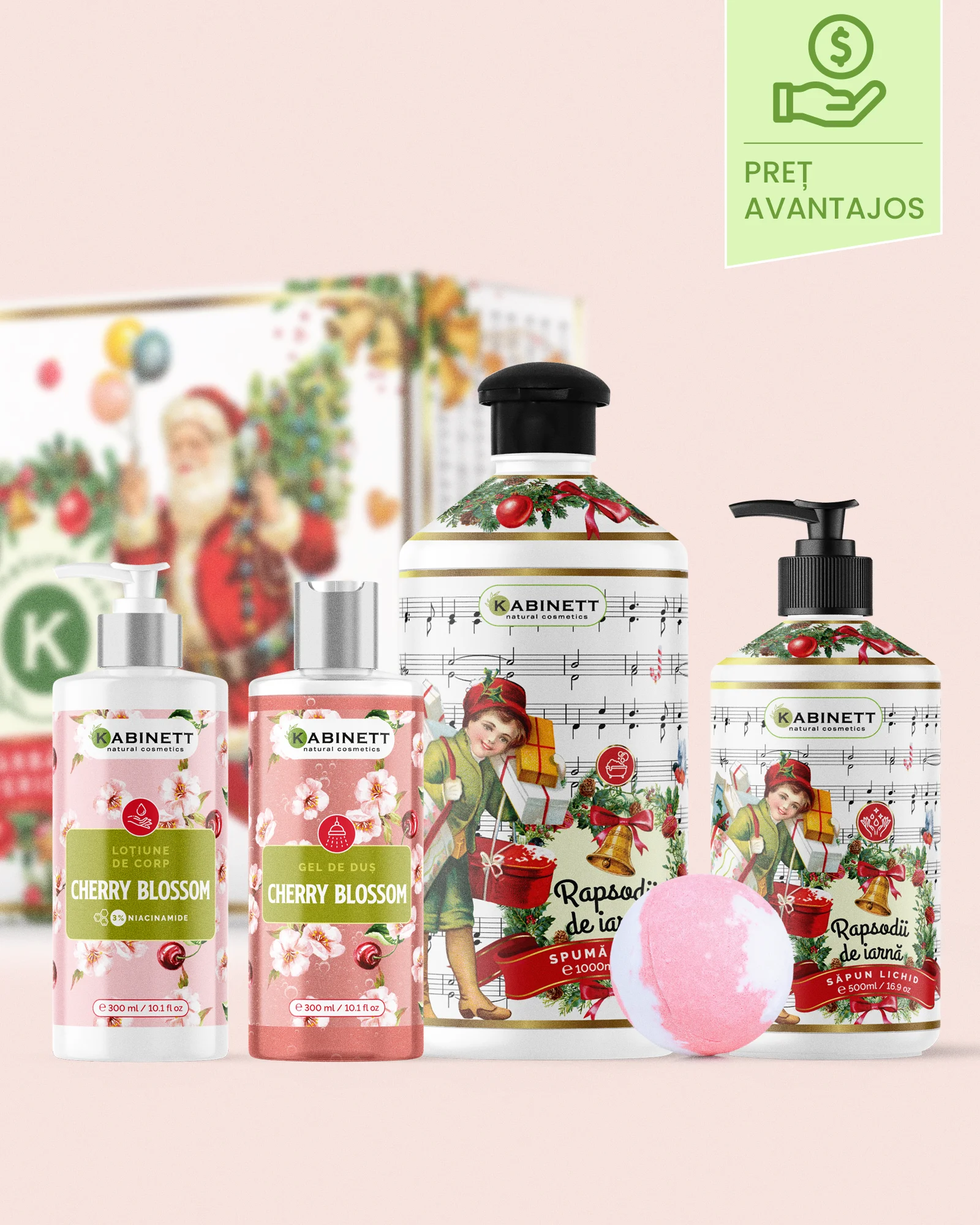 Seturi - Set cadou Rapsodii de iarnă + Flori de cireș