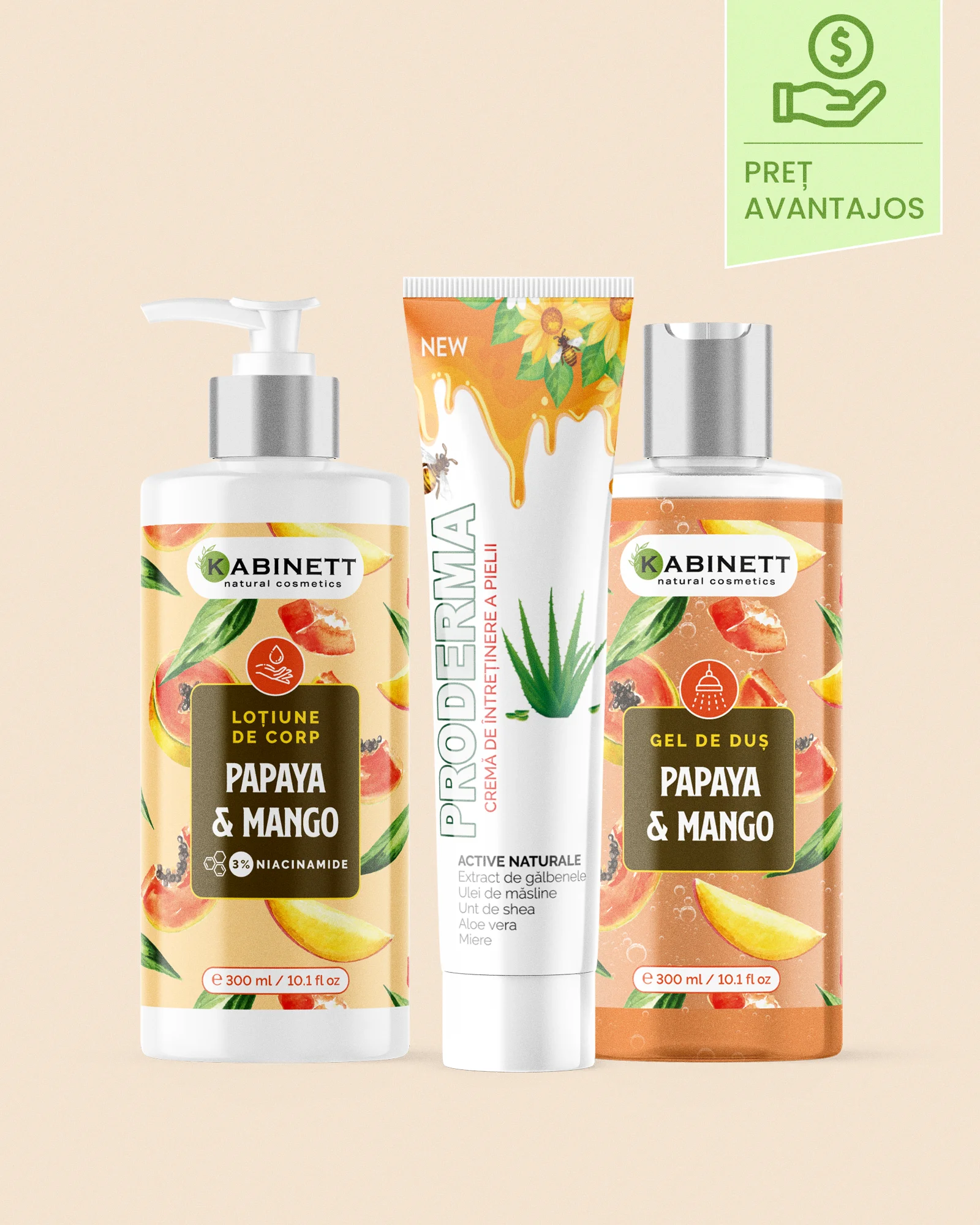 Seturi - Set Mango & Papaya