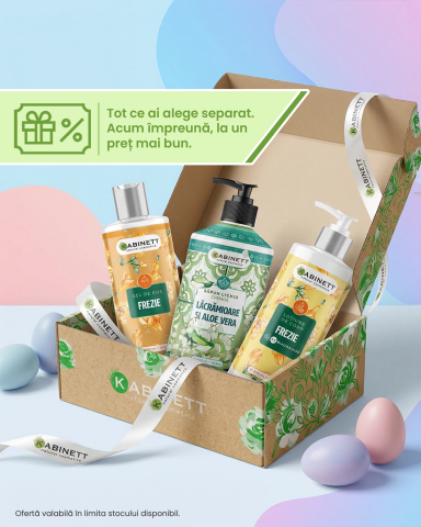 Seturi - Set lotiune de corp Frezie, gel de dus Frezie, sapun lichid cremos Lacramioare