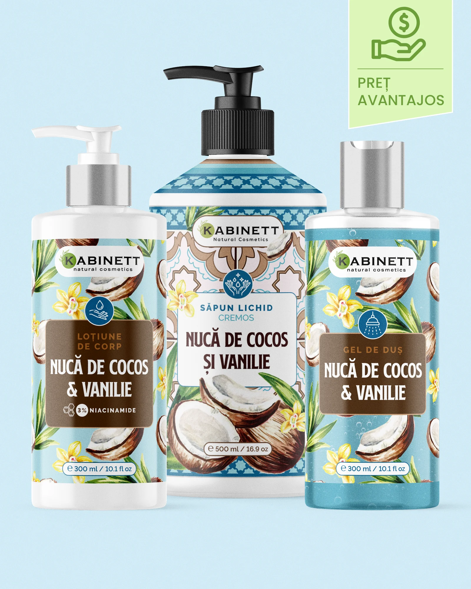 Seturi - Set Nuca de Cocos & Vanilie 01