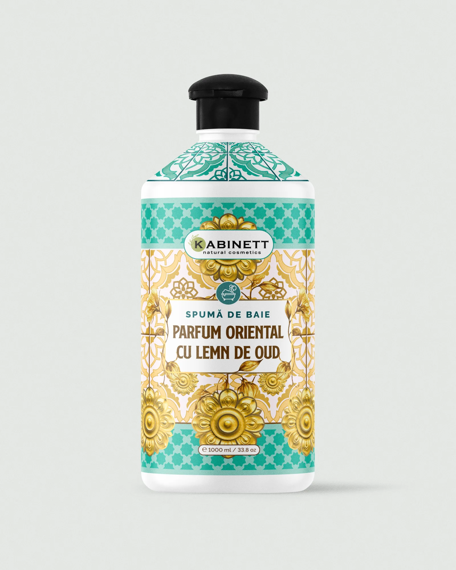 Spumă de baie - Spumă de baie cu parfum oriental cu lemn de oud