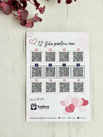Produse individuale - Calendar 12 zile de activități in 2