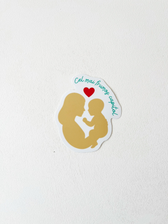Produse individuale - Sticker mama și bebe