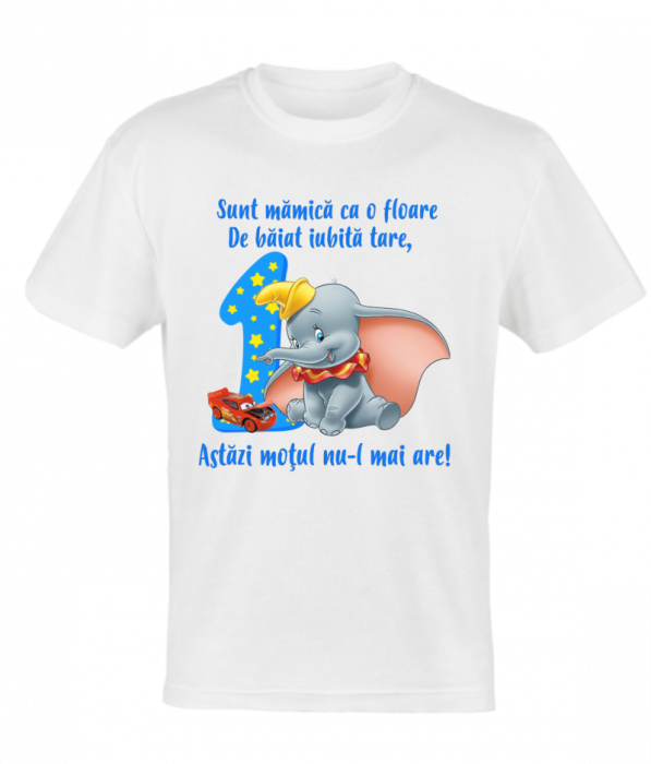 Set 2 tricouri si body pentru taierea motului, elefantul dumbo [2]