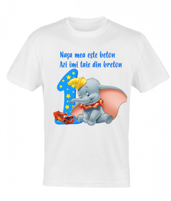 Set 4 tricouri si 1 body pentru taierea motului, dumbo [5]