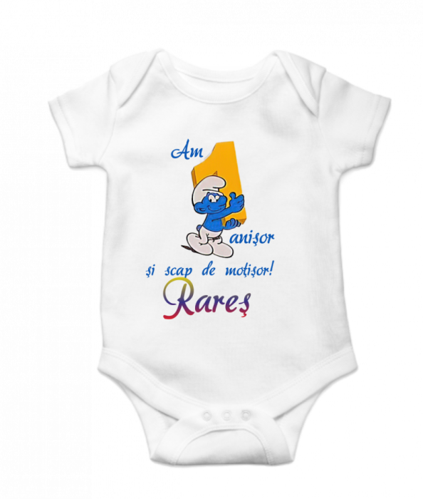 Set 4 tricouri personalizate si 1 body , strumfi 5 [3]