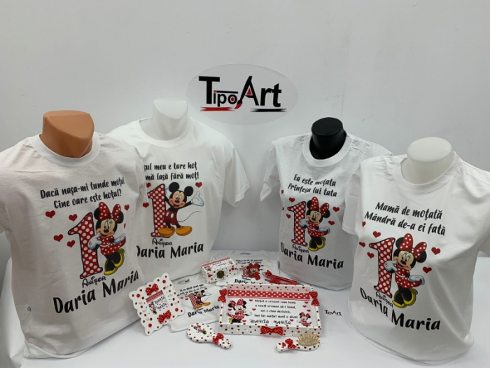 Set aniversar 6 tricouri+tavita [4]