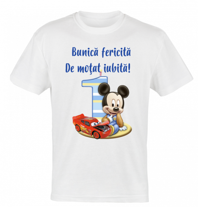 Tricouri aniversare cu tema-mickey mouse, 9 [3]
