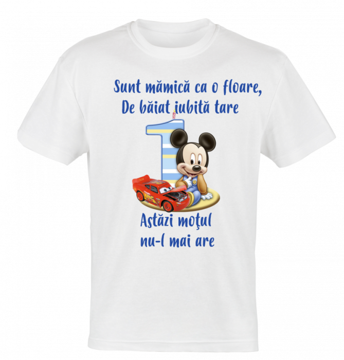 Tricouri aniversare cu tema-mickey mouse, 9 [4]