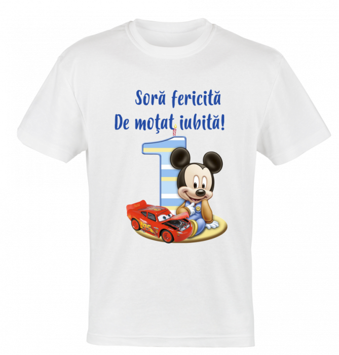 Tricouri aniversare cu tema-mickey mouse, 9 [9]