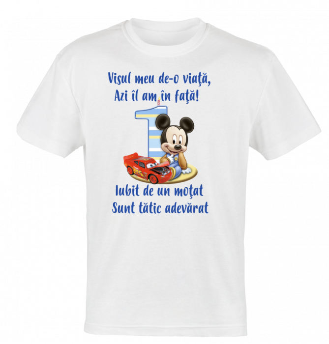 Tricouri aniversare cu tema-mickey mouse, 9 [10]