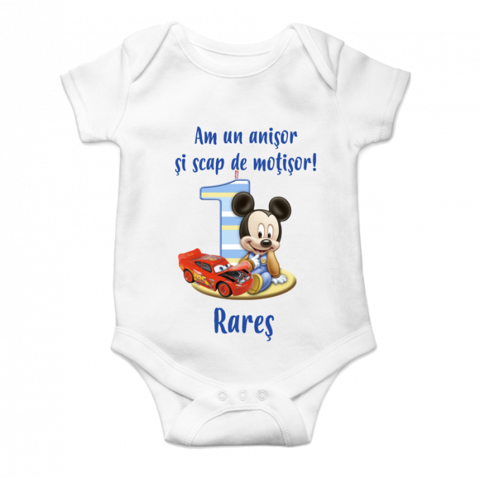 Tricouri  aniversare  pentru mot mickey 3 [2]