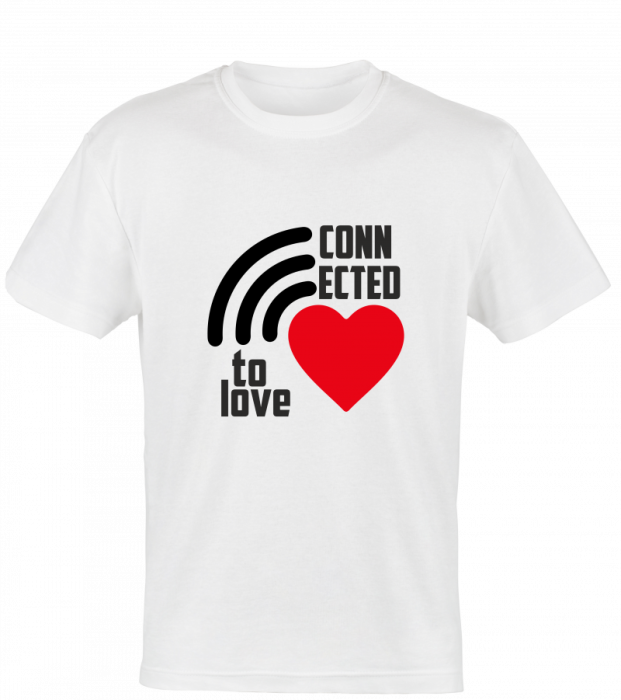 Tricouri personalizate conected to love [3]