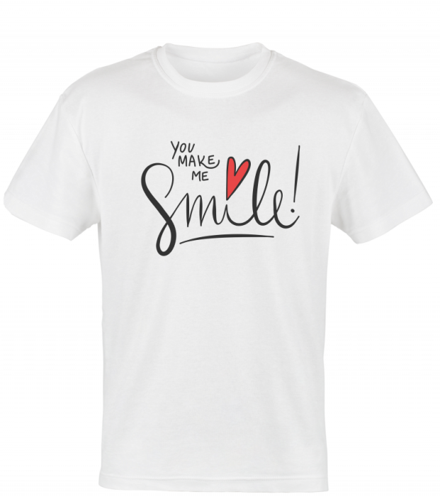 Tricouri personalizate  indragostiti, you make a smail [2]