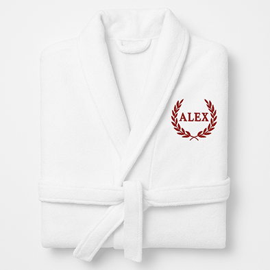 Halate brodate - Halatul personalizat cu nume