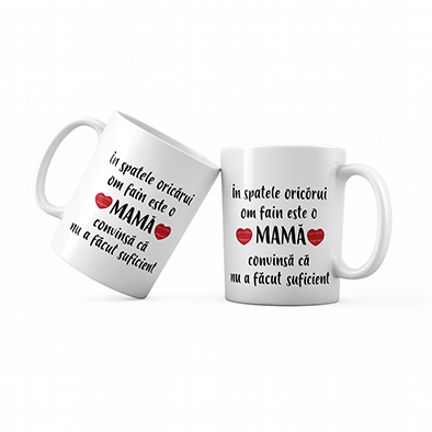 Cani personalizate - Cana personalizata mama convinsa